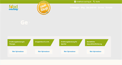 Desktop Screenshot of food-coaching.de