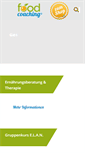 Mobile Screenshot of food-coaching.de